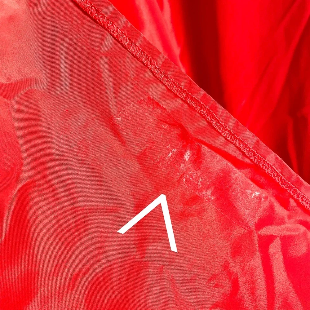 Staud Florence Gown Red Maxi Dress Spaghetti Strap Sleeveless A-Line Sz L - Picture 13 of 16